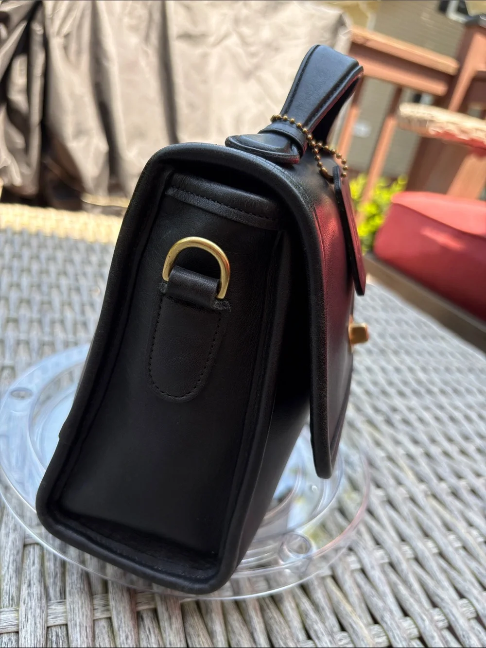 Coach Vintage Court Leather Bag